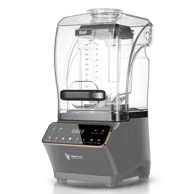 AB Kuralı Buz Kırıcı Ev Ses Geçirmez Kapakla Bas Meyve Sıkacağı Karıştırıcı Buz Kırıcı Blender