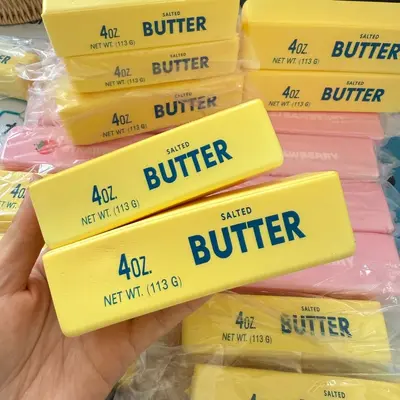 PU Slow Rebound Butter Stick Squishy Stress Toy for Kids and Adults