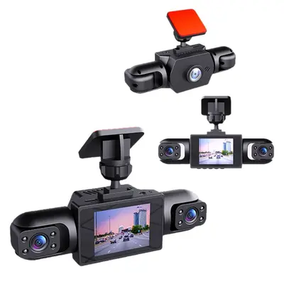360-Degree Panoramic 4-Channel Dash Cam, 4 Lenses, HD Night Vision - 6