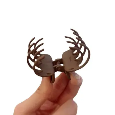 Medium-high ponytail hair clip hair tie hair accessory hair clasp women's claw clip autumn winter shark clip plastic