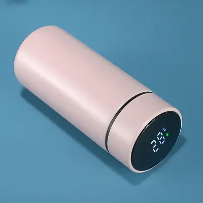 Akıllı 316 Paslanmaz Çelik Termos Bardak, Mini Su Bardağı, Unisex - 10