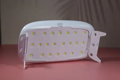 Sınır ötesi yeni 8 ışıklı fare manikür ışık terapi lambası uv kürleme lambası manikür pişirme lambası LED UV aydınlatma - 13