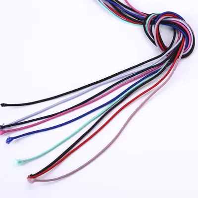 Renkli yuvarlak elastik ip, 1mm-5mm, aşınmaya dayanıklı - 4