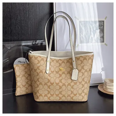 Large Capacity Women's Tote Bag, Single Shoulder Shopping Bag - 8