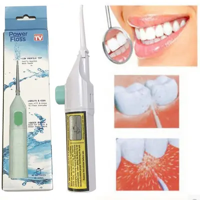 Power Floss tragbare manuelle Munddusche, 88 g