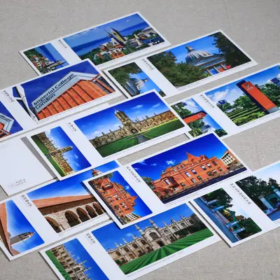 World Famous University Postcards, 30 Pcs - 4