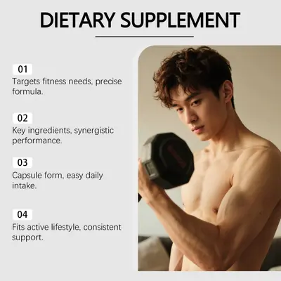 Docteat Muscle Support Dietary Supplement Capsules, Energy and Endurance - 5