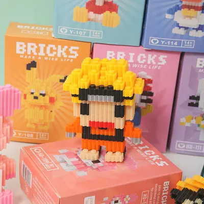 Children's Micro Building Blocks, Educational Assembly Toy - 4