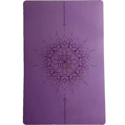 Kaymaz PU Deri Doğal Kauçuk Yoga Dirsek Pedi, Küçük Kare Yoga Minderi - 6