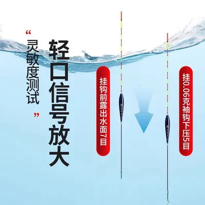 High-Sensitivity Light-Bite Fishing Float Set for Crucian Carp