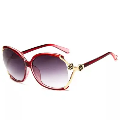 Women's Fox Head Large Frame Sunglasses, UV400 - 6