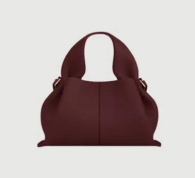 Polene Cloud Bag echtes Leder Nischen-Umhängetasche Momo-Tasche Nummer vielseitige Handtasche Einzelschulter-Tasche - Sofortversand ab Lager - 12