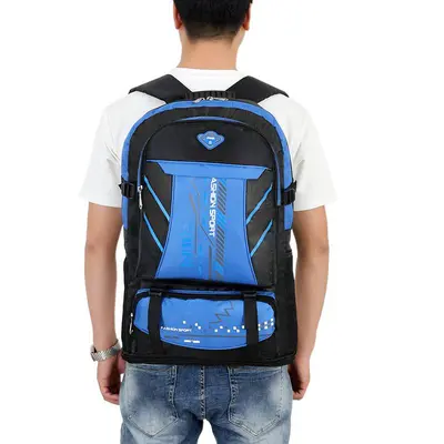 Expandable backpack, versatile, hiking ready