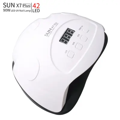 SUN X7PLUS tırnak UV lambası jel kürleme - 4