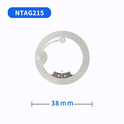NTAG215 RFID etiket, 25*40 mm, dokunarak etkinleşen - 12