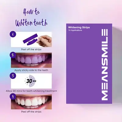 Teeth Whitening Strips, Oral Care Product - 4