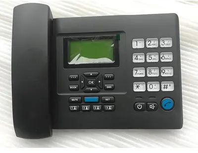 F317 2G GSM sabit hat telefon, çift SIM, FM radyo, yaşlılar için - 11