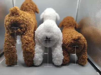 Evcil Hayvan Köpek Stres Giderici Peluş Teddy Oyuncak - 3