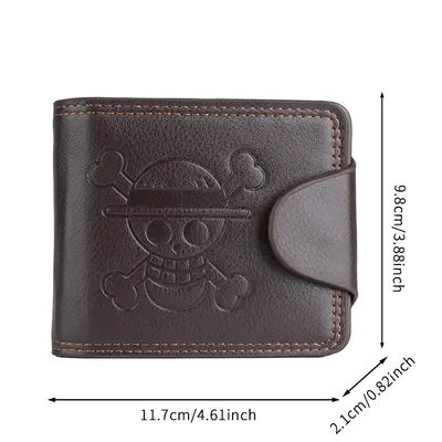 Men's Short Wallet, Multi-Function with Multiple Card Slots, Cartoon Design - 6