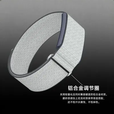 Nylon Watch Strap for Huami Helio Pro, 25mm Loop Type, Amazfit - 3