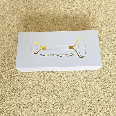 Jade stone roller scraping board box facial eye beauty scraping board paper box with lid magnetic packaging box - 9