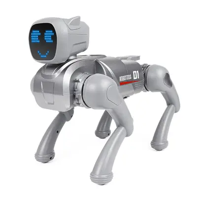 Voice Command Smart AI Mechanical Dog, Remote Control Toy for Kids