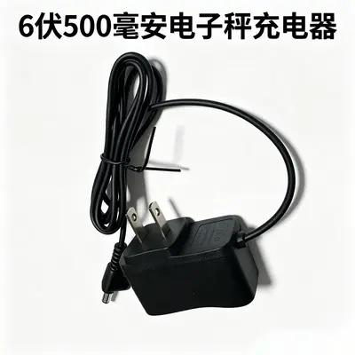 Electronic Scale Charger, 6V, Round Hole