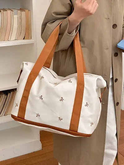 2026 Büyük Kapasiteli El Taşımalı Kısa Mesafe Seyahat Çantası Moda Hafif Bagaj Iş Seyahati Üniversiteli Turizm Saklama Çantası