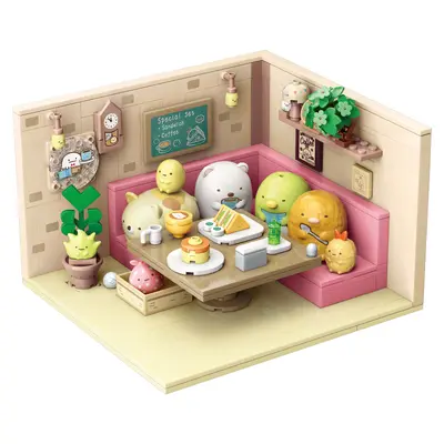 Creature Scene Building Block Set for Children, Trendy Display Figure - 5
