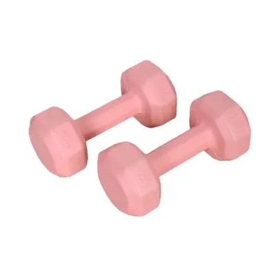 Kadınlar için küçük dambıllar, evde kullanım için fitness ekipmanları, çocuklar için kauçuk kaplı dambıllar, erkekler için kol kası geliştirme kettlebell'leri, yoga dambılları, bir çift set. - 6