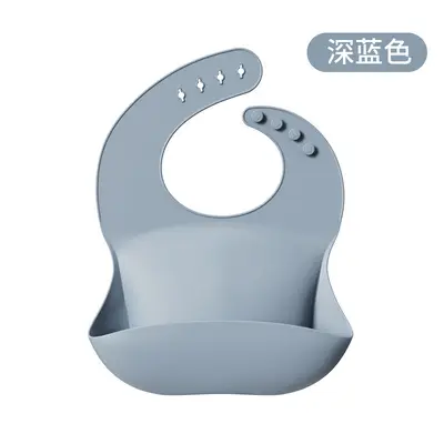 Kinder-Silikon-Lätzchen Baby 3D Fütterungslätzchen Baby wasserdichtes waschbares Lätzchen ultraweich Speichel-Lätzchen Spucktuch Fütterungslätzchen - 12