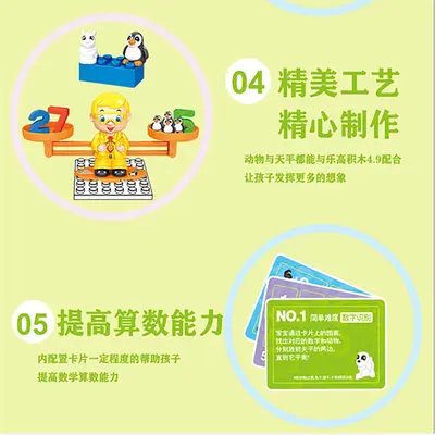 儿童大号颗粒积木塑料玩具3-6周岁益智男孩女孩3周岁宝宝拼装拼插