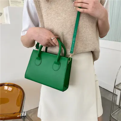 Neue kleine Handtaschen für Damen 2022 beliebte neue koreanischer Stil Mode Crossbody Tasche Internet berühmte Mode Textur Schultasche - 5