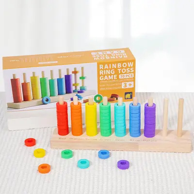 Children's Stacking Ring Sorting and Classification Early Education Logic Toy - 5