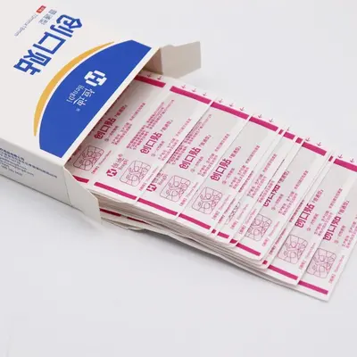Hengdi Regular Adhesive Bandages, 100 Pieces per Box