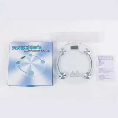 2003A Dijital Tartı Vücut Ölçeği Kişisel Tartı Ev Sağlık Tartısı Temperli Cam Vücut Tartısı Hediye Tartısı Banyo Tartısı - 4