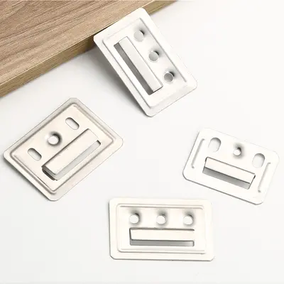 Stainless Steel Wall Panel Clip with PVC Buckle for Bamboo Fiber Board
