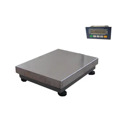 Elektronik Platform Terazi 10kg 100kg 200kg İletişim DP485 RTU 4-20mA Çıkışı Harici Kontrol