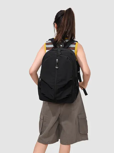 Women's Daily Backpack, Ultra-Light, Waterproof, Large Capacity - 5