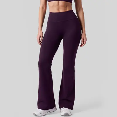 High Waist Butt-Lifting Yoga Pants, Nylon, With Pocket, High Stretch, Breathable - 10
