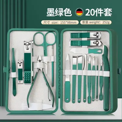 Großhandel Nagelschere Set 26-teilig aus Edelstahl Nagelknipser Nagelzangen Nagelpflege-Werkzeug Komplettset - 8