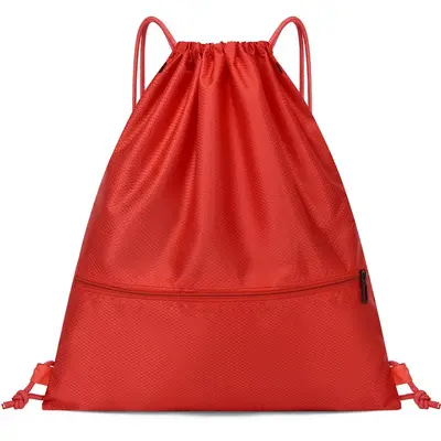 Cross-border drawstring backpack lightweight hiking backpack digital printed soccer shoe bag basketball bag logo printed gift bag - 8