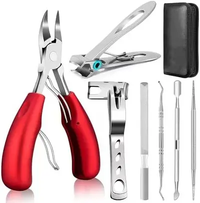Nail Clipper and Plier Set for Ingrown and Thick Toenails - 9