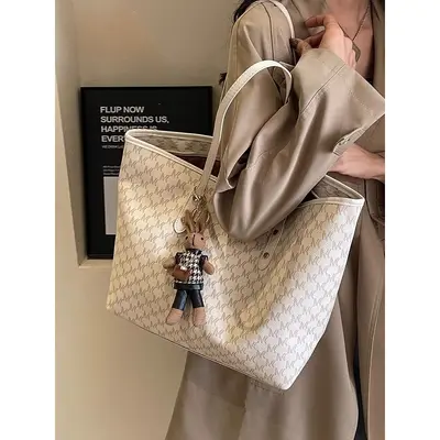 Große Damen-Tote-Bag im Herbst-Winter-Design - 3