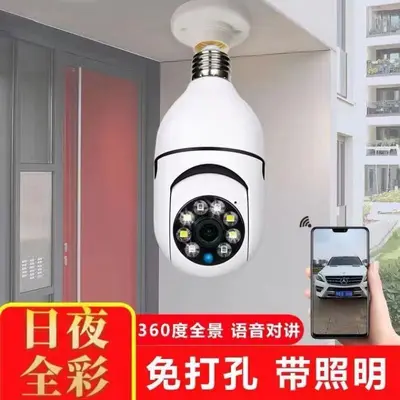 3MP akıllı kamera, 360° dönebilir, gece görüşü, WiFi