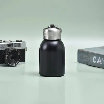 Mini-Thermosbecher aus Edelstahl 304, tragbar, Taschenformat - 7