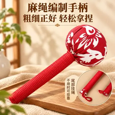现货艾草锤手持艾灸锤放松养生锤老人保健伴手礼品艾草按摩锤批发