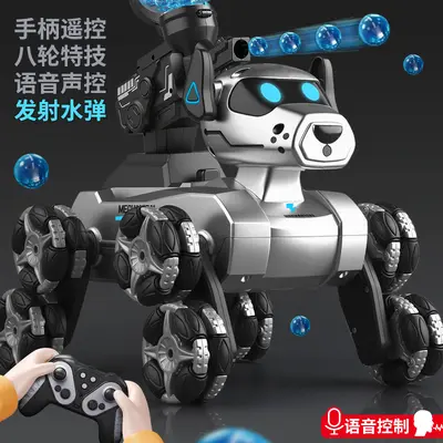 8-Wheel Stunt Robot Dog RC Car with Camera and Gesture Sensing - 11