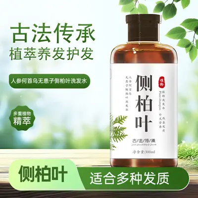 Platycladus Leaf Shampoo Deep Cleansing Non-Greasy - 3