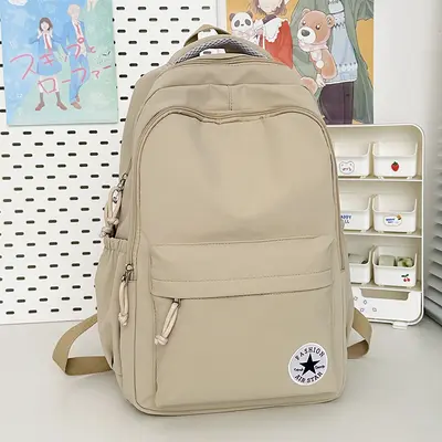 Korean-Style Women's Schoolbag, Lightweight Backpack for High School Students - 8
